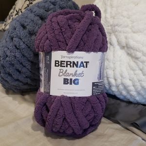 Bernat Big Blanket Chunky Chenille Yarn - 8 skeins
